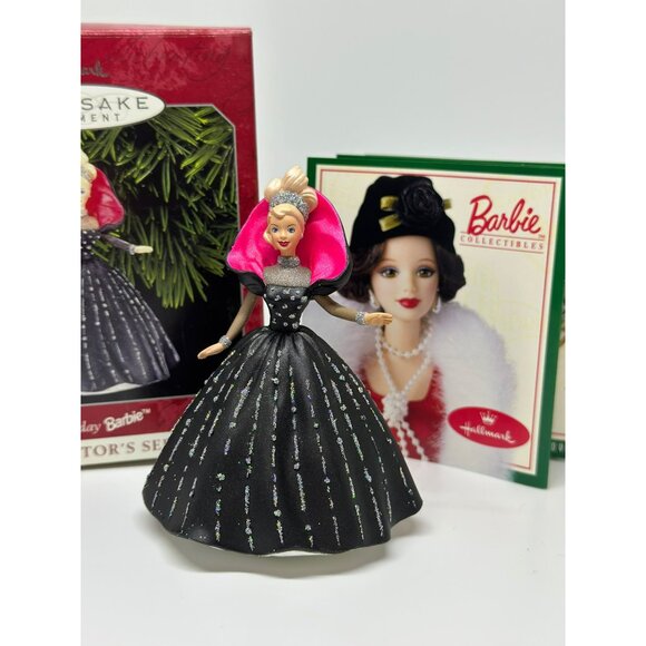 Hallmark Keepsake Collector’s Series 1998 Holiday Barbie #6 New Original Box - Picture 2 of 5